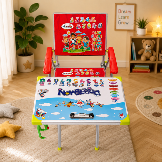 keshnova-kids-study-table-chair-set-foldable-learning-desk (Big)