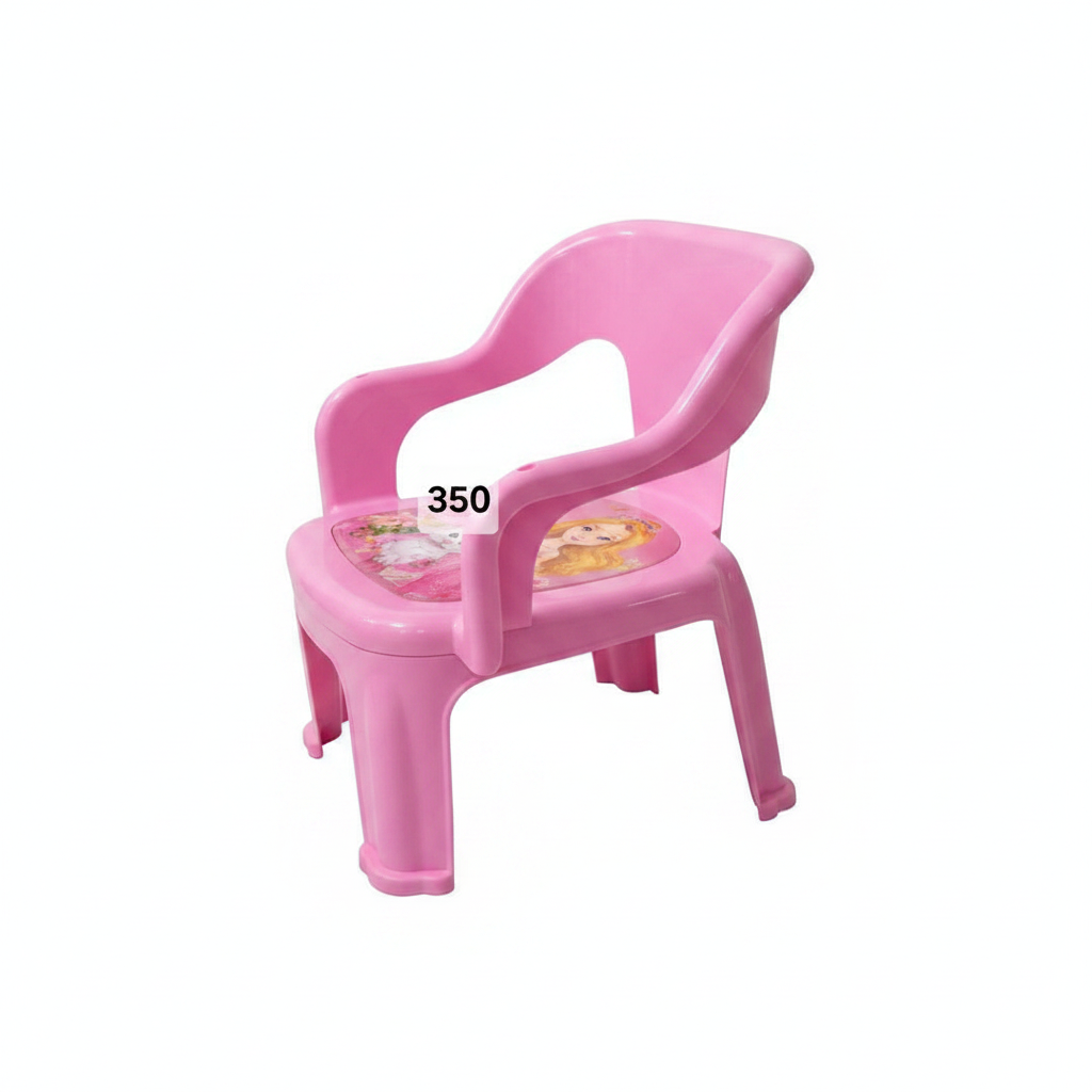 Kids Princess Kitty Chair - Side Angle