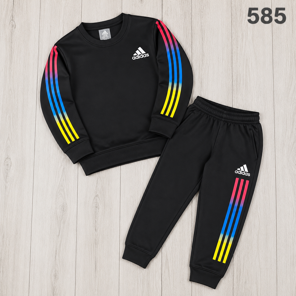 Keshnova Kids 4-Way Lycra Track Suit Set for Boys | Full Sleeve T-Shirt & Pant