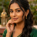 Keshnova Gold Plated Mini Hoop Drop Earrings for Women & Girls