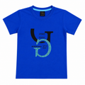 Kids Round Neck Dot Knit T-Shirt for Boys | Soft Cotton Casual Tee