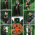 Dark Green Kanjivaram Silk Saree - Original