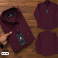 Grey Armour Maroon Shirt - Original Product Photo