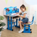 Spiderman Desk & Chair Set - Lifestyle with Child