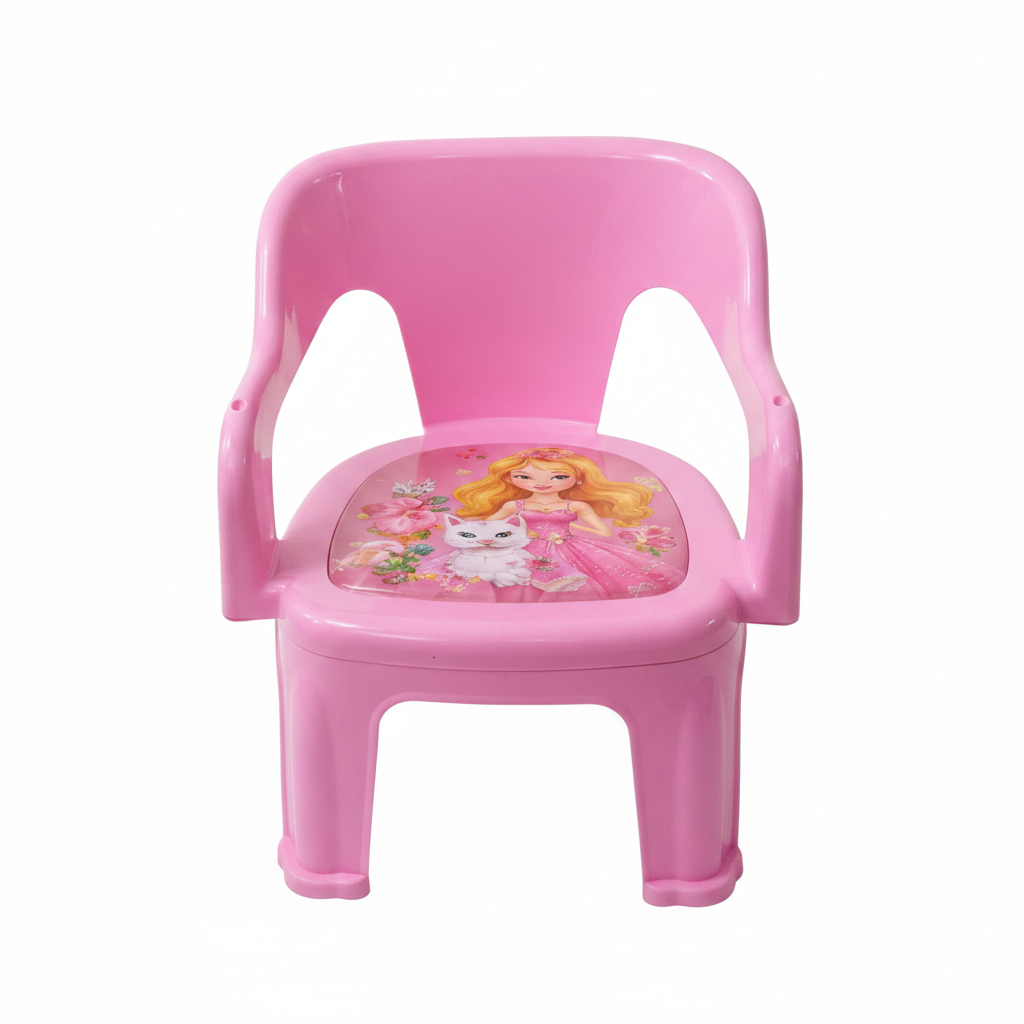 Kids Princess Chair - Front Close-Up