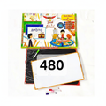 2-in-1 Blackboard and Marker Board - Full Product View