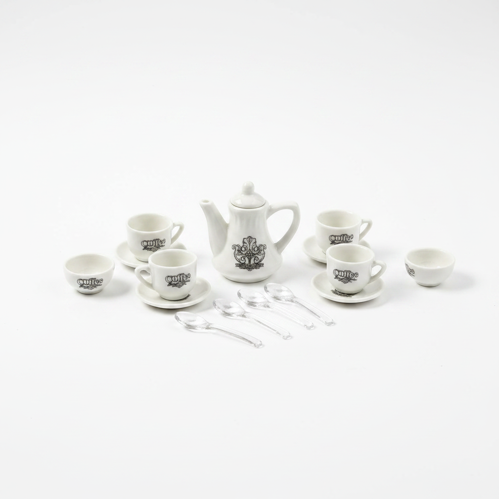 Kids Mini Coffee Tea Set - Full Set Display